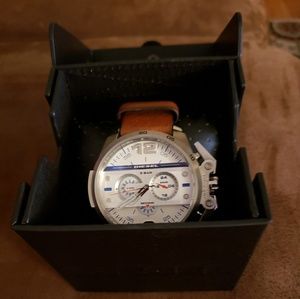 Leather Diesel Watch